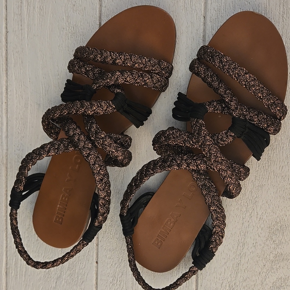 Bimba and Lola strappy sandals Size 40 (US 9)